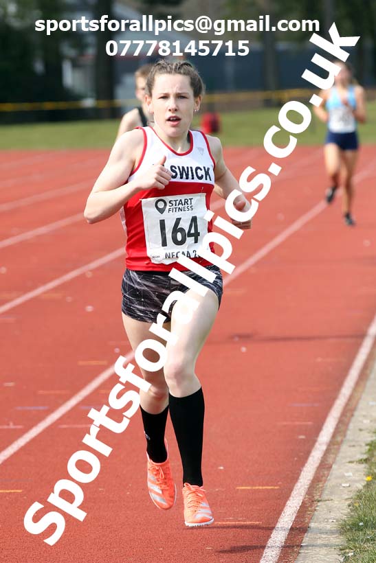 800 metres, 2021 NECAA Open Graded Meeting, Morpeth. Photo: David T. Hewitson/Sports for All Pics